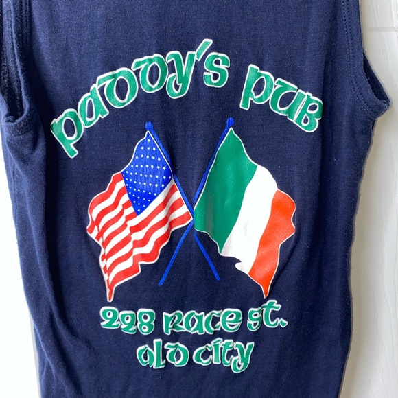 Original Paddy's Pub Blue Tank Top From It’s Always Sunny In Philadelphia - M - Picture 2 of 5